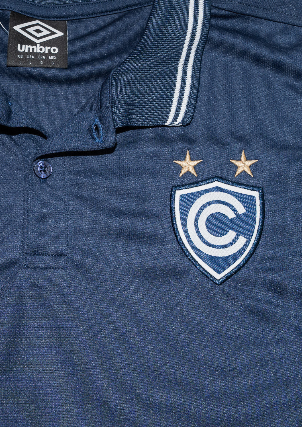 POLO C/CUELLO AZUL (INDIVIDUAL)