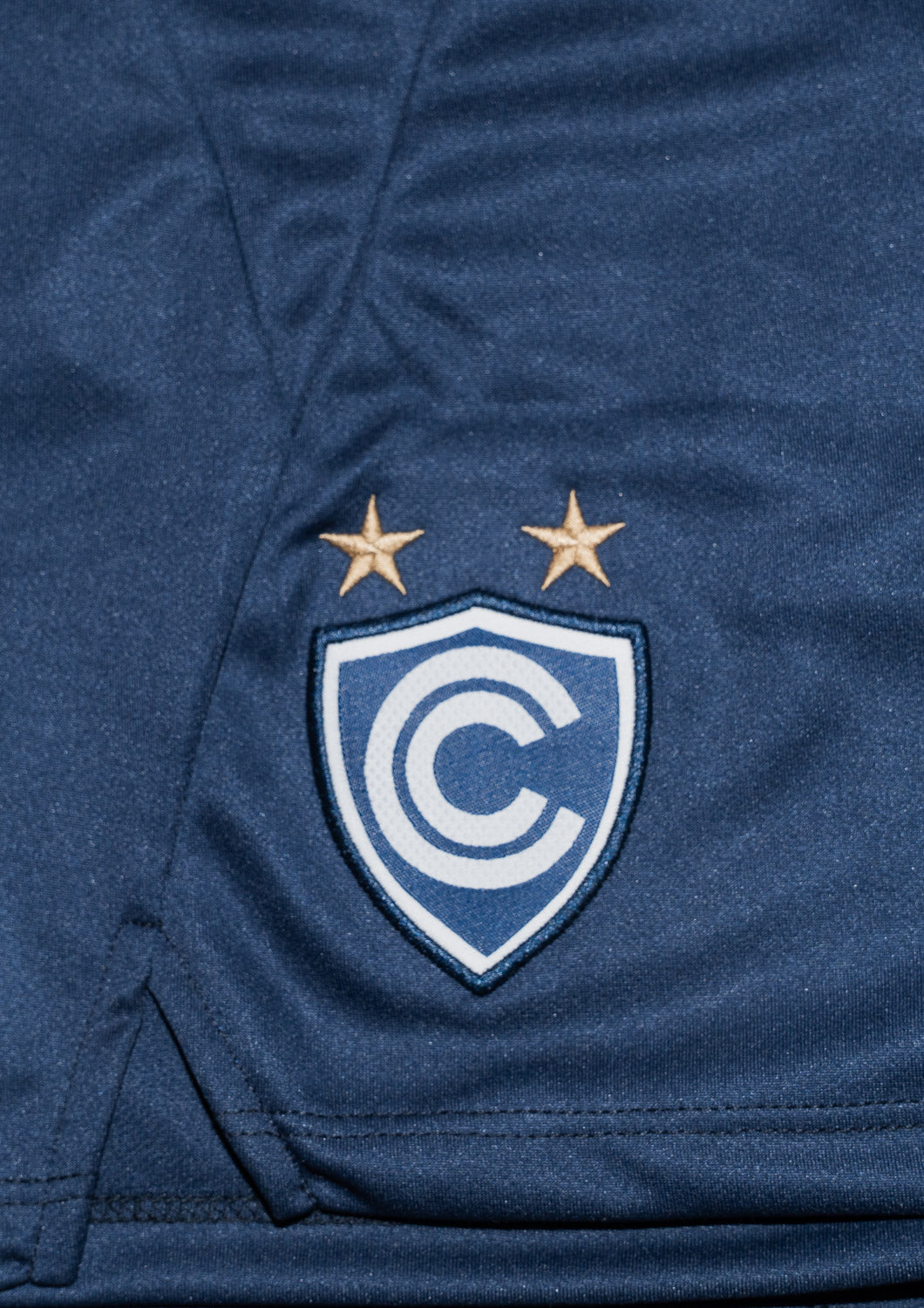 POLO C/CUELLO Y SHORT AZUL