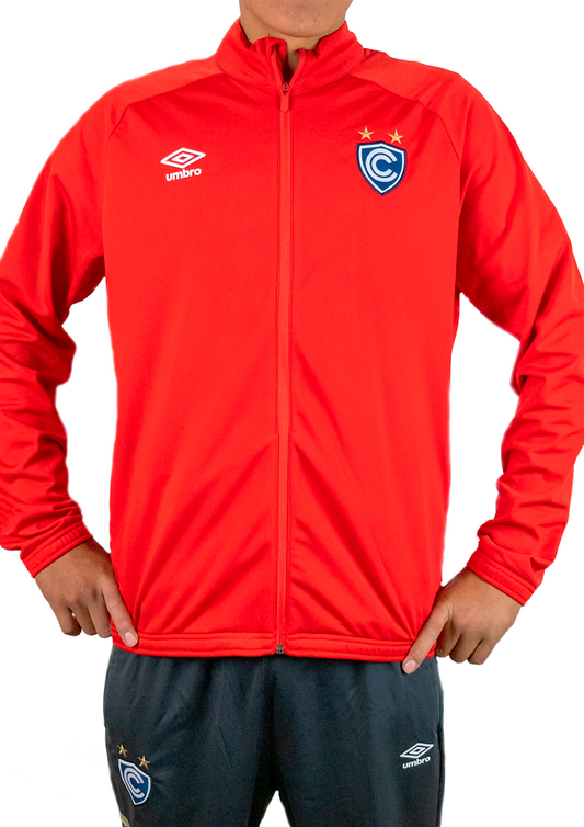 BUZO COMPLETO ROJO Y CARBÓN