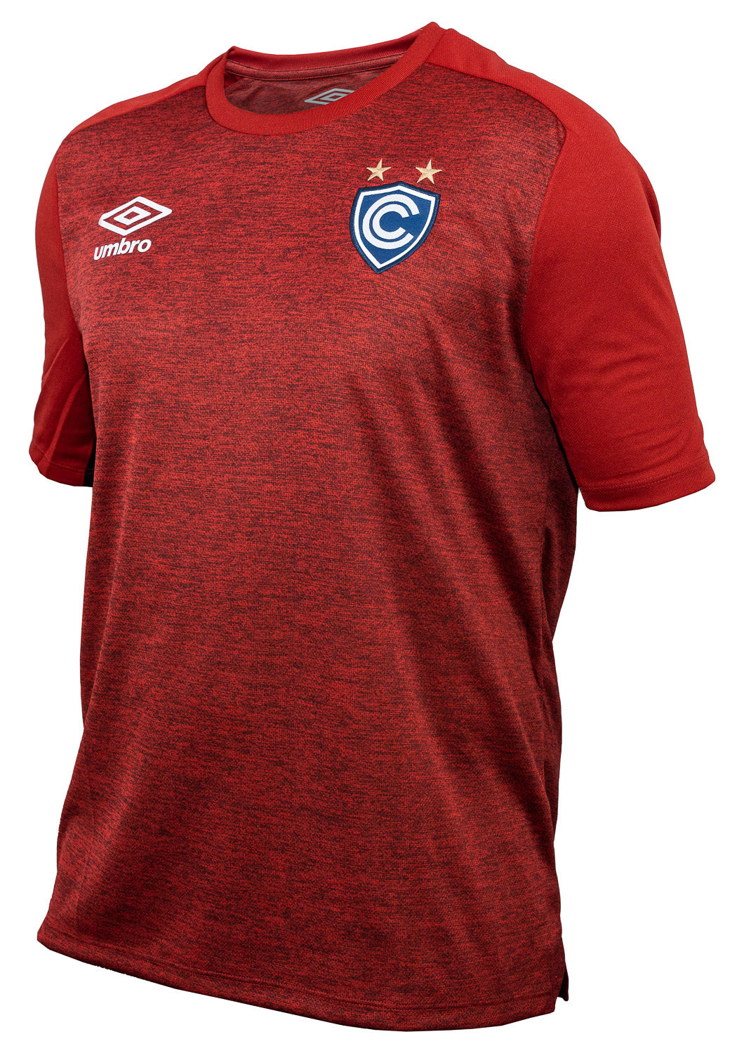 POLO GALA JASPEADO GUINDA