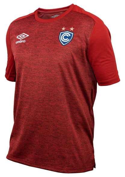 POLO GALA JASPEADO GUINDA