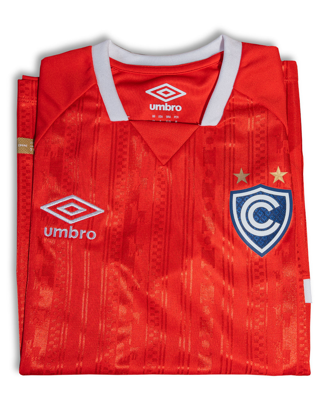 CAMISETA OFICIAL MUJER ROJA 2026