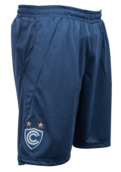 POLO C/CUELLO Y SHORT AZUL